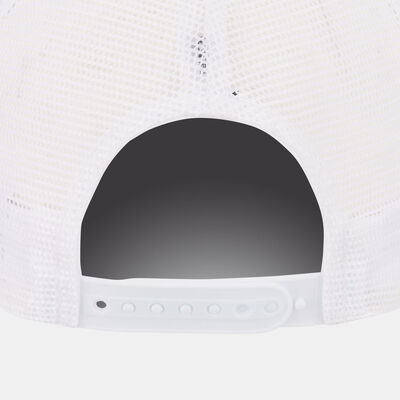 New Era Men's Chicago Bulls Seasonal Infill Trucker Cap Black