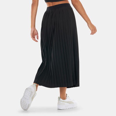 PUMA Women's SUNPŌ Plissee Skirt Black PUMA Women's SUNPŌ Plissee Skirt Black