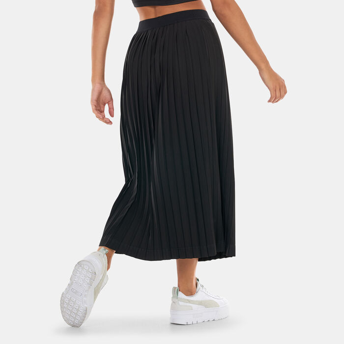 PUMA Women's SUNPŌ Plissee Skirt Black PUMA Women's SUNPŌ Plissee Skirt Black image number 1