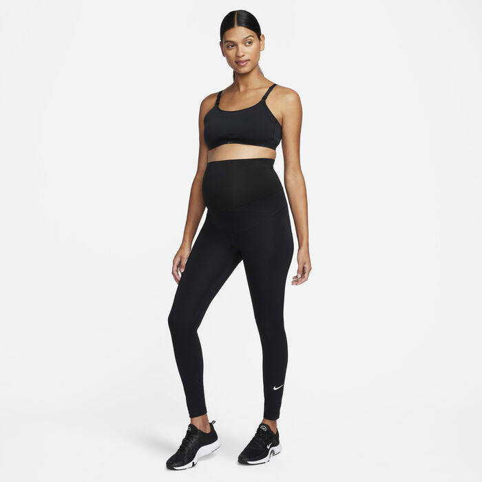 Nike Women's Alate Light-Support Nursing Sports Bra Black image number 8