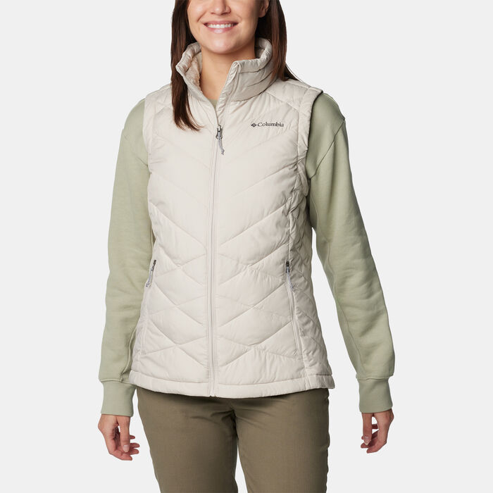 Columbia Women's Heavenly II Hiking Vest Beige image number 2
