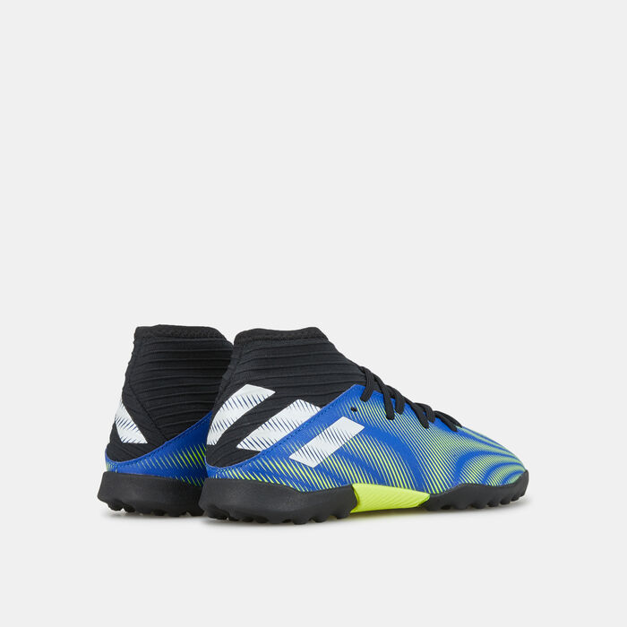 adidas Kids' Nemeziz.3 Turf Ground Football Shoe Blue image number 2