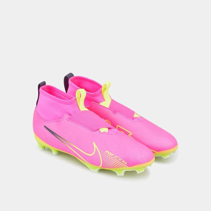 Nike Kids' Mercurial Superfly 9 Academy Multi-Ground Football Shoes Pink image number 2