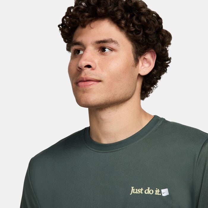 Nike Men's Dri-FIT Training T-Shirt Green Nike Men's Dri-FIT Training T-Shirt Green image number 2