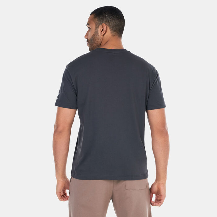 New Balance Men's Essentials Varsity Graphic T-Shirt Grey image number 1