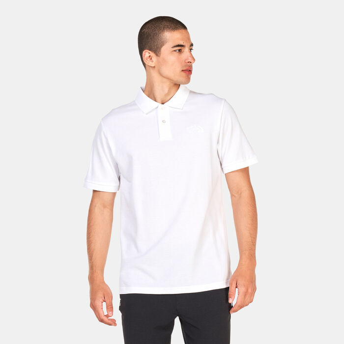 The North Face Men's Polo Shirt White The North Face Men's Polo Shirt White image number 0