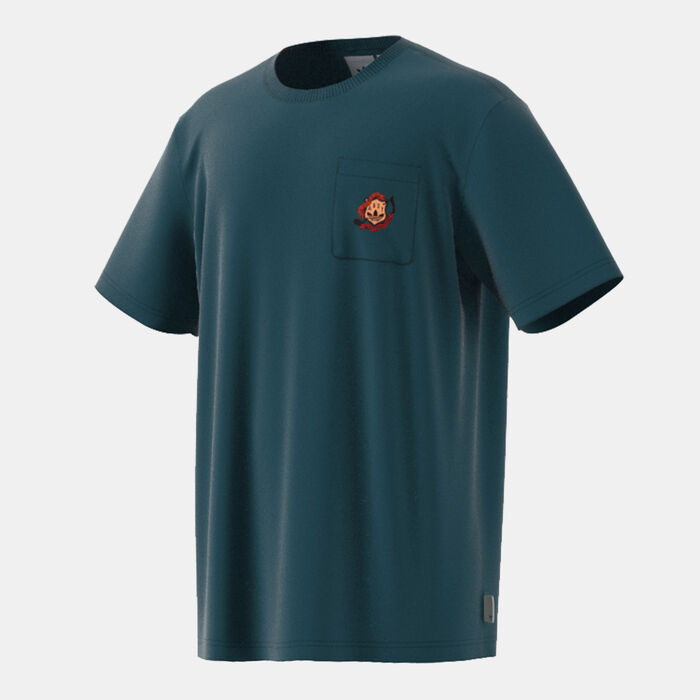 adidas Originals Men's Leisure Note T-Shirt Green adidas Originals Men's Leisure Note T-Shirt Green image number 0