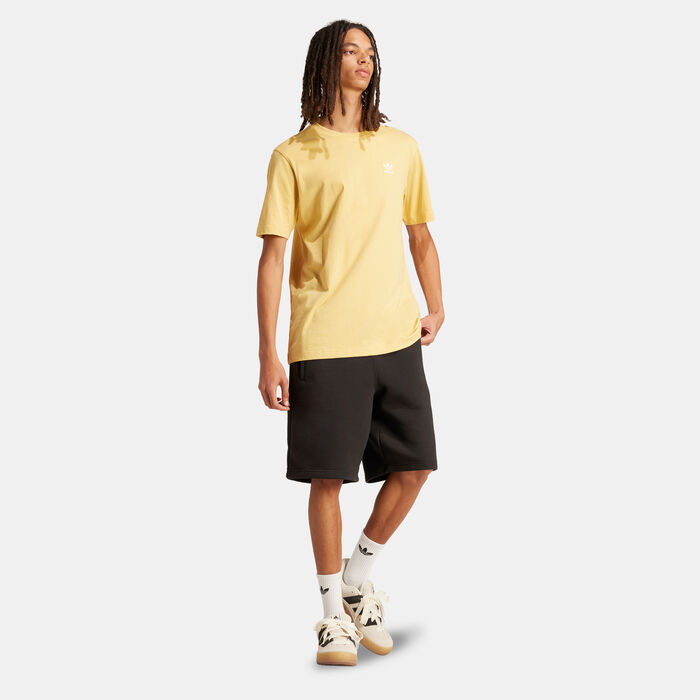 adidas Originals Men's Trefoil Essentials T-Shirt yellow adidas Originals Men's Trefoil Essentials T-Shirt yellow image number 2