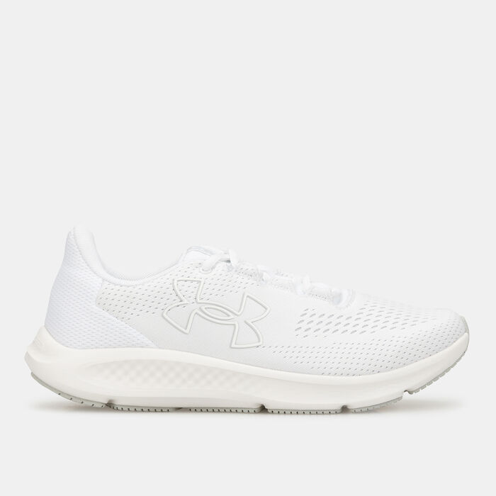 Under Armour Women's Charged Pursuit 3 Big Logo Running Shoes White image number 0