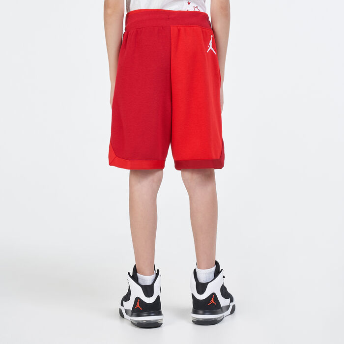 Jordan Kids' Jumpman French Terry Shorts Red Jordan Kids' Jumpman French Terry Shorts Red image number 1