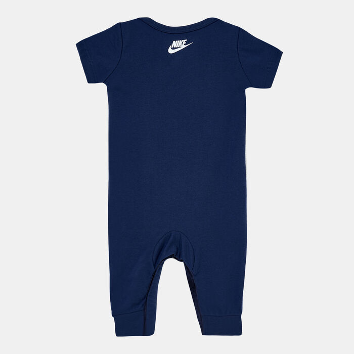 Nike Kids' Colorblocked Romper Blue image number 1