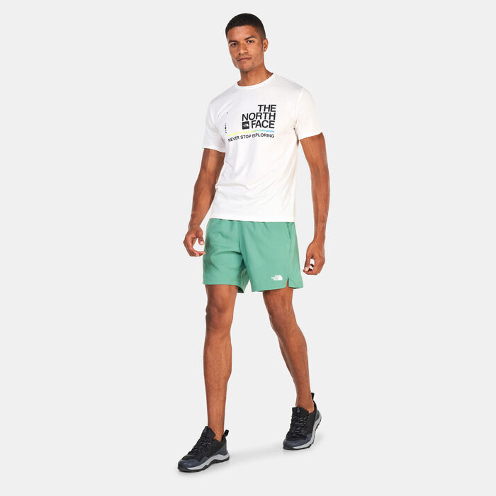 The North Face Men's 24/7 Shorts Green The North Face Men's 24/7 Shorts Green image number 2