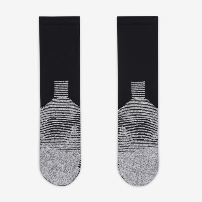 Nike Grip Vapor Strike Football Crew Socks Black Nike Grip Vapor Strike Football Crew Socks Black image number 2