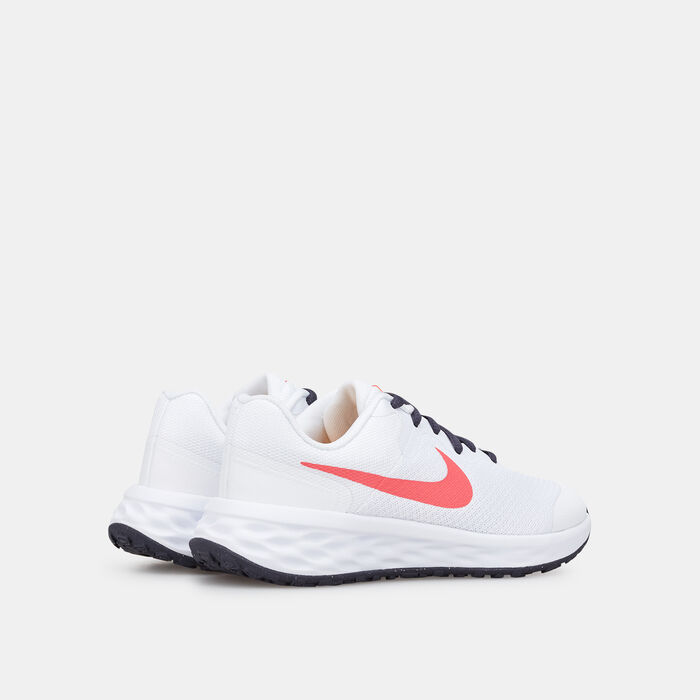 Nike Kids' Revolution 6 Shoe (Older Kids) White image number 2