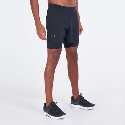 Under Armour Men's UA Iso-Chill Run 2-in-1 Shorts Black Under Armour Men's UA Iso-Chill Run 2-in-1 Shorts Black