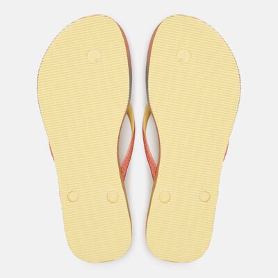 Havaianas Women's Slim Gradient Sunset Flip Flops yellow