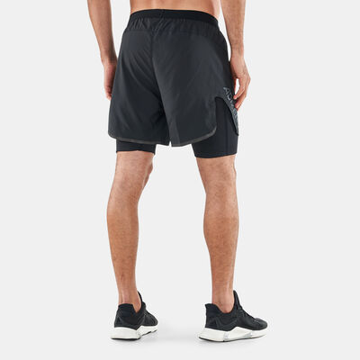 adidas Men's Adizero Two-In-One Shorts Black