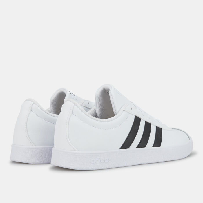 adidas Men's VL Court 2.0 Shoe White image number 2