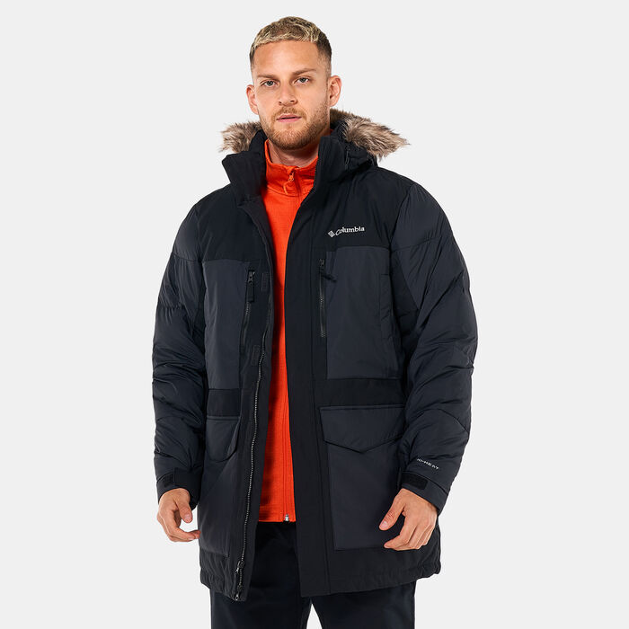 Columbia Men's Marquam Peak Fusion™ Parka Jacket Black image number 0