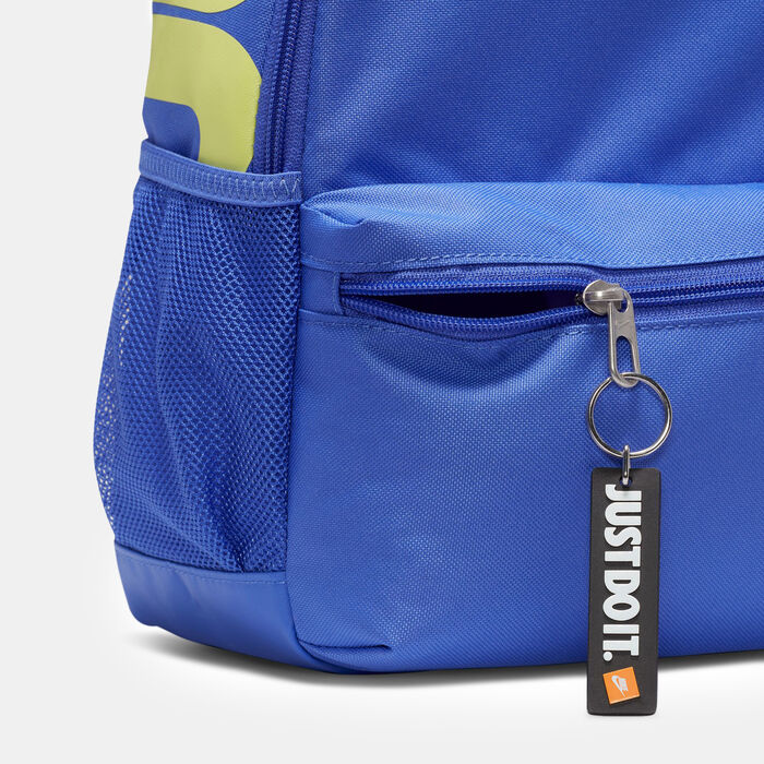 Nike Kids' Brasilia JDI Mini Backpack Blue Nike Kids' Brasilia JDI Mini Backpack Blue image number 4