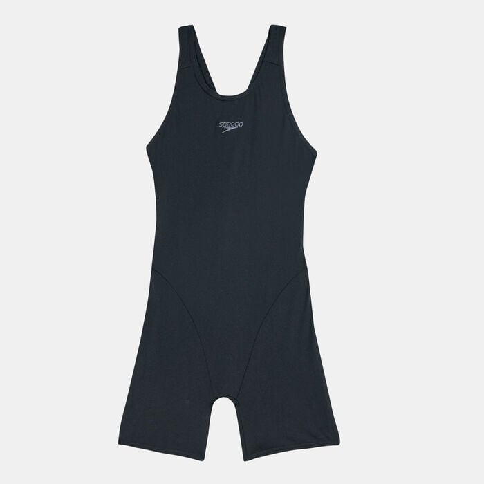 Speedo Kids' Essential One Piece Swimsuit (Older Kids) Black Speedo Kids' Essential One Piece Swimsuit (Older Kids) Black image number 0