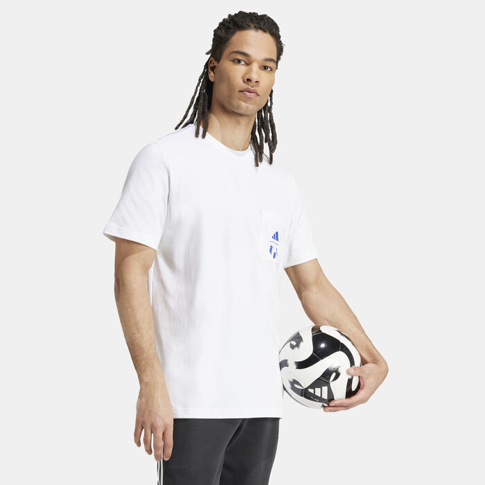 adidas Men's Messi Graphic T-Shirt White adidas Men's Messi Graphic T-Shirt White image number 2