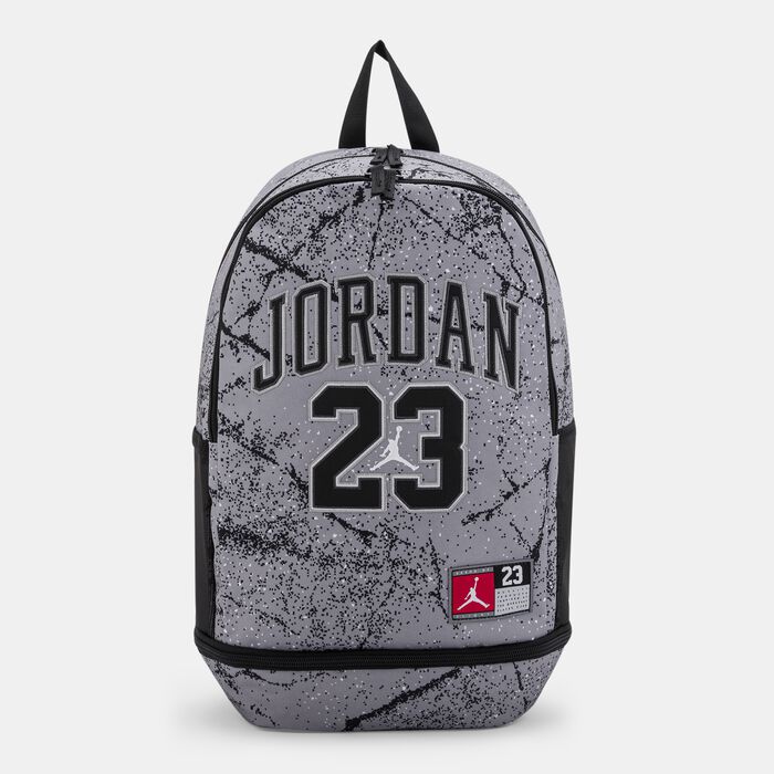 Jordan Kids' Jersey Backpack Grey Jordan Kids' Jersey Backpack Grey image number 0