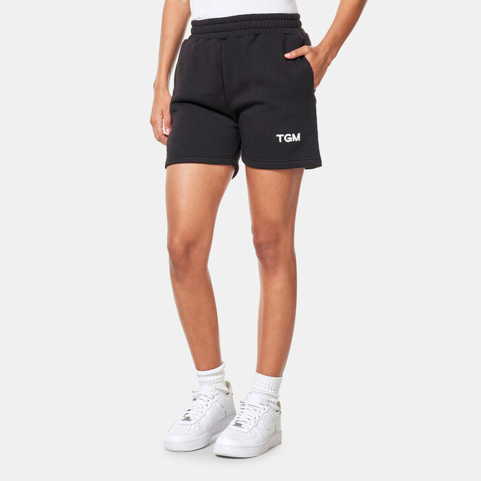 The Giving Movement Women's Lounge Shorts Black The Giving Movement Women's Lounge Shorts Black image number 0