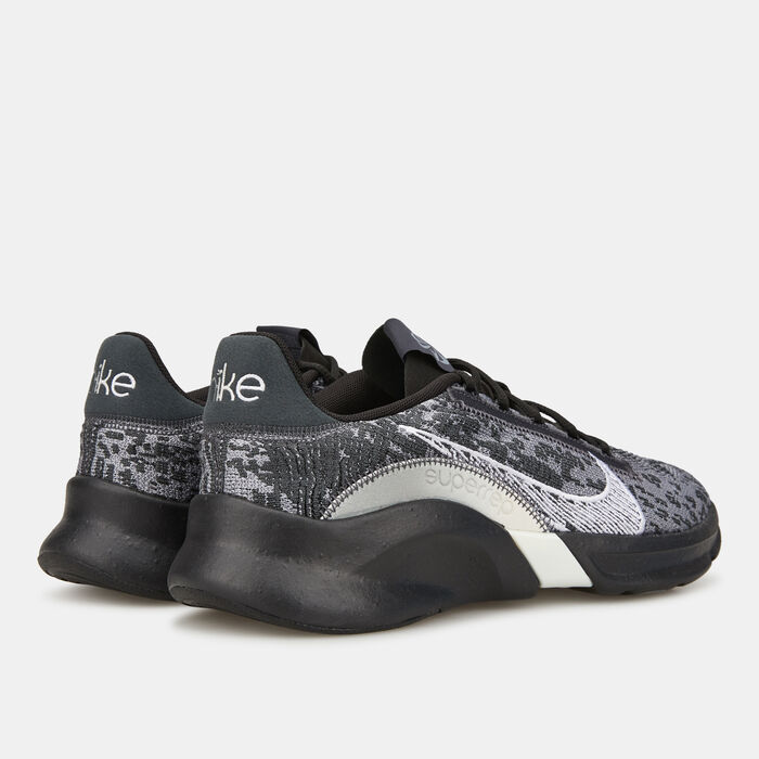 Nike Men's SuperRep Go 3 Next Nature Flyknit Training Shoes Grey Nike Men's SuperRep Go 3 Next Nature Flyknit Training Shoes Grey image number 2