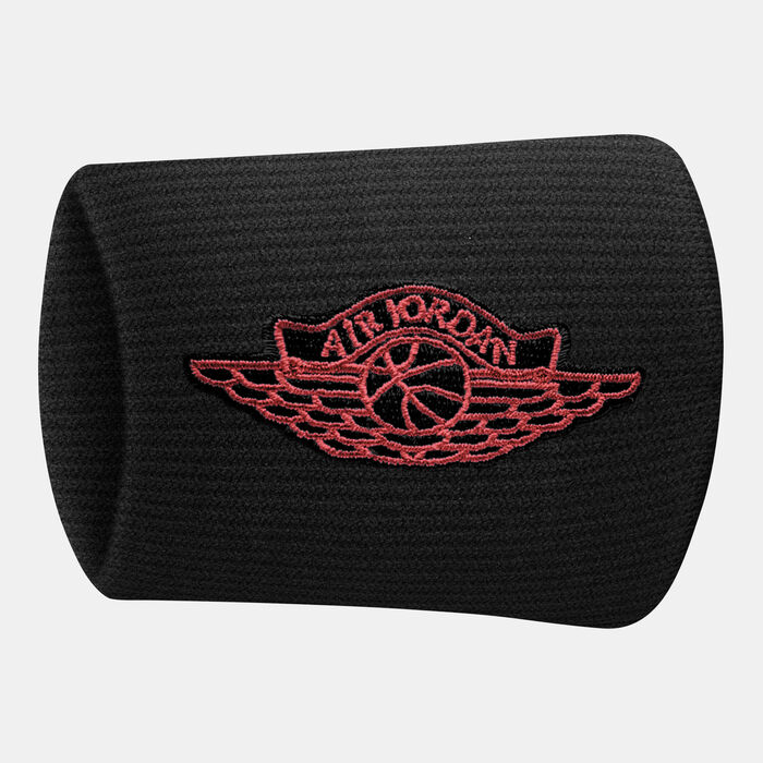 Jordan Men's Jumpman X Wings Wristbands Red Jordan Men's Jumpman X Wings Wristbands Red image number 1