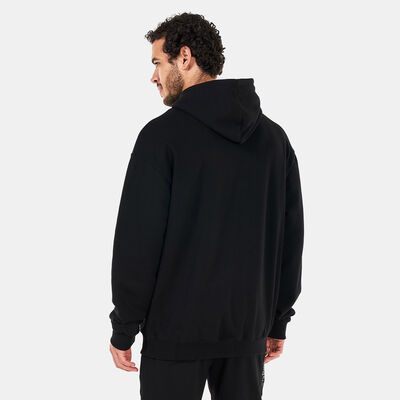 Tee Library Men's Two Snap Placket Hoodie Black