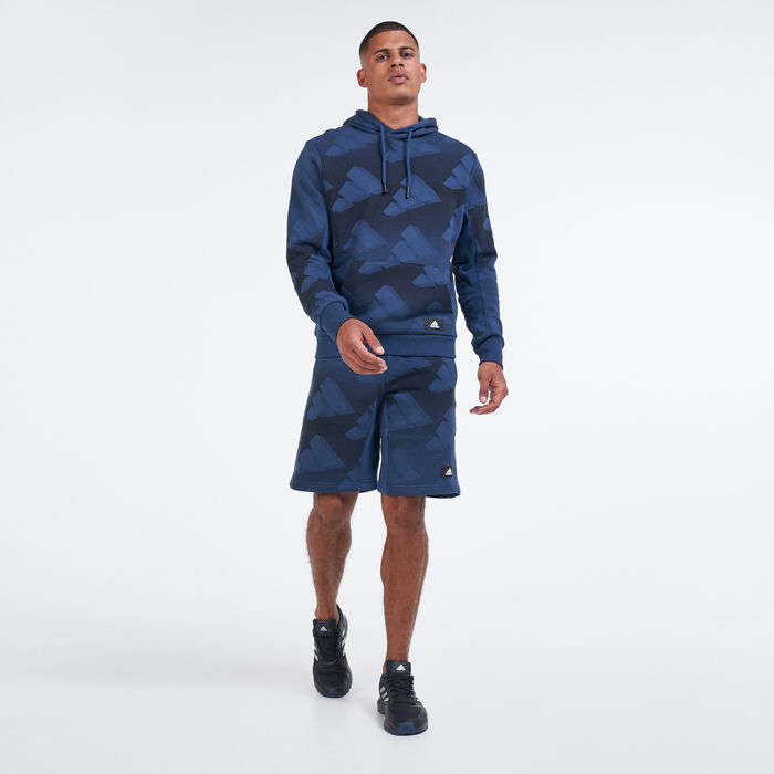 adidas Men's Sportswear Sweatshirt Blue adidas Men's Sportswear Sweatshirt Blue image number 2