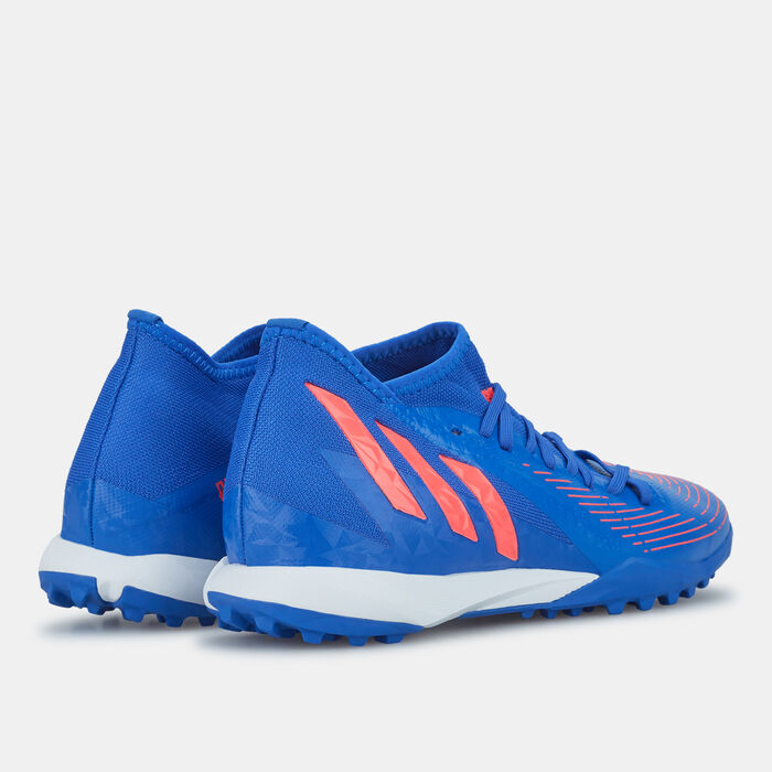 adidas Men's Predator Edge.3 Turf Ground Football Shoe Blue adidas Men's Predator Edge.3 Turf Ground Football Shoe Blue image number 3