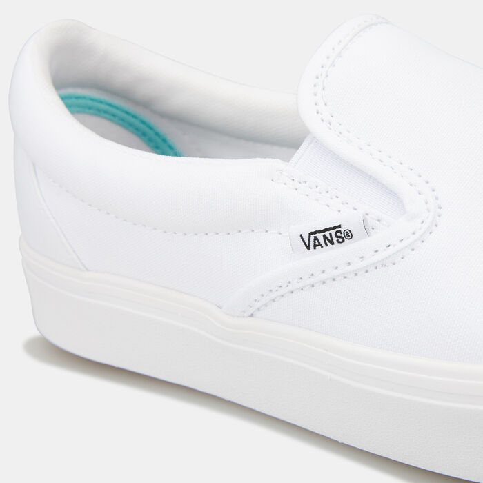 Vans UA ComfyCush Slip-On Distort Unisex Shoe White image number 5