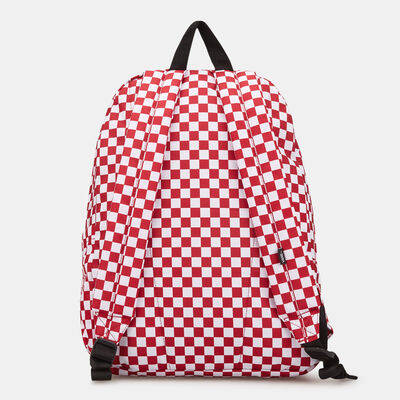 Vans Men's Old Skool Check Backpack Red Vans Men's Old Skool Check Backpack Red