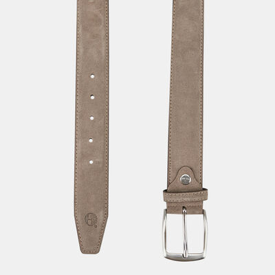 Timberland Men's Suede Leather Belt Beige Timberland Men's Suede Leather Belt Beige