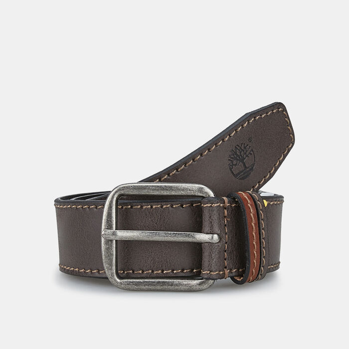 Timberland Men's Contrast Stitch Belt Black Timberland Men's Contrast Stitch Belt Black image number 0