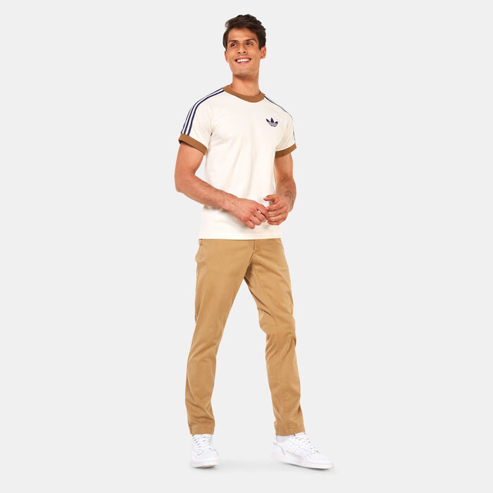 adidas Originals Men’s Adicolor Heritage Now Vintage Cali T-Shirt White adidas Originals Men’s Adicolor Heritage Now Vintage Cali T-Shirt White image number 2