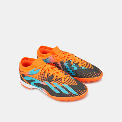 adidas Kids' X Speedportal Messi.3 Turf Ground Football Shoe Multi
