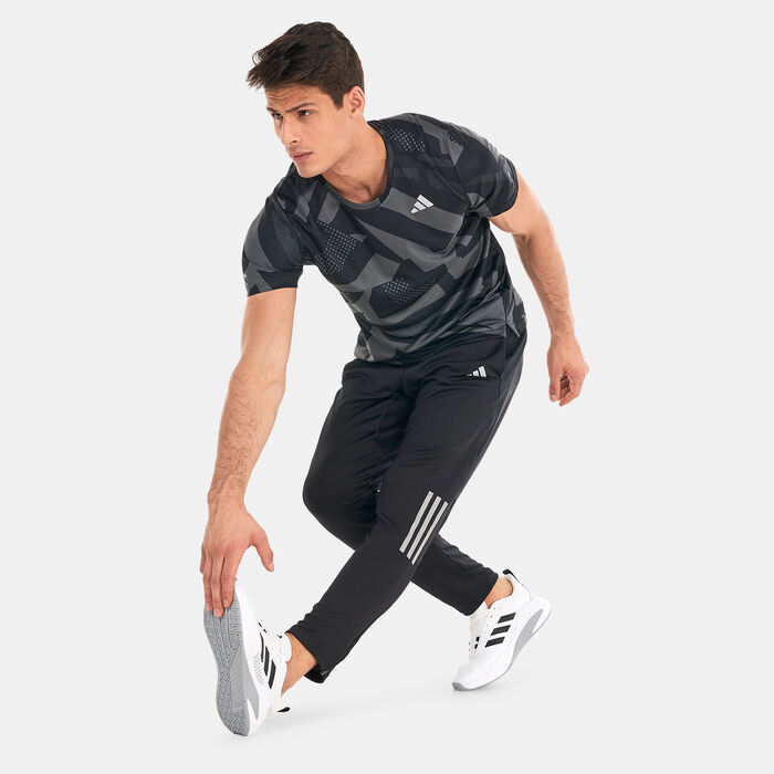 adidas Men's Own the Run Astro Knit Joggers Black adidas Men's Own the Run Astro Knit Joggers Black image number 2