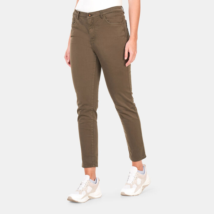 Timberland Women's Woven Skinny Pants Green image number 0