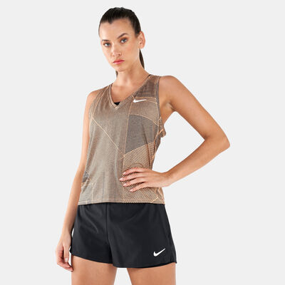 Nike Women's Court Victory Tank Top Orange Nike Women's Court Victory Tank Top Orange