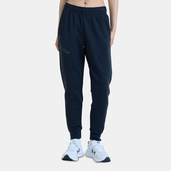 Under Armour Women's Unstoppable Fleece Joggers Black image number 0