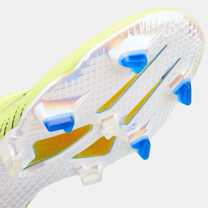 adidas Men's X Ghosted+ Firm Ground Football Shoe yellow image number 4