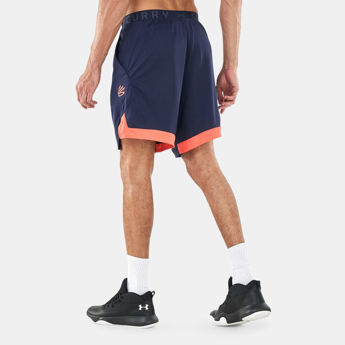 Under Armour Men's Curry Splash Shorts Blue image number 1