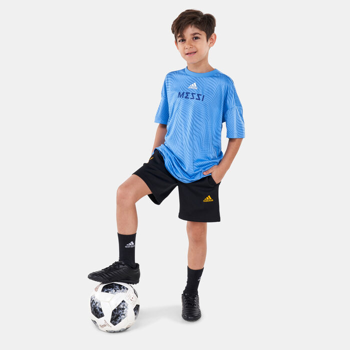 adidas Kids' Messi Shorts Black adidas Kids' Messi Shorts Black image number 2