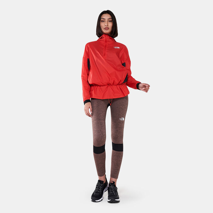 The North Face Women's Windbreaker Jacket Red The North Face Women's Windbreaker Jacket Red image number 2