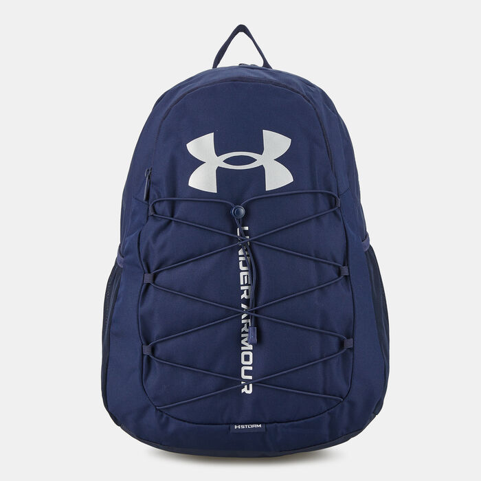 Under Armour UA Hustle Sport Backpack Blue Under Armour UA Hustle Sport Backpack Blue image number 0