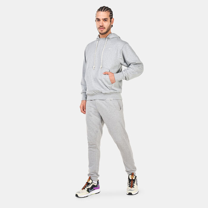 Nike Men's Dri-FIT Standard Issue Basketball Hoodie Grey Nike Men's Dri-FIT Standard Issue Basketball Hoodie Grey image number 2