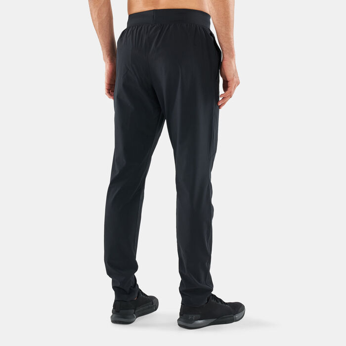 Under Armour Men's UA Stretch Woven Pants Black image number 1